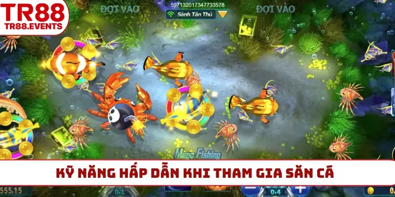 Kỹ năng hấp dẫn khi tham gia săn cá