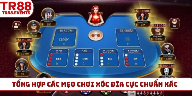 Tổng hợp các mẹo chơi xóc đĩa cực chuẩn xác